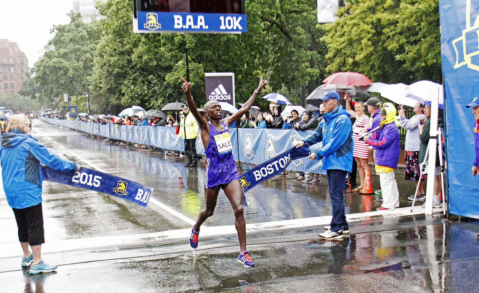 Salel Winning BAA 10K.JPG