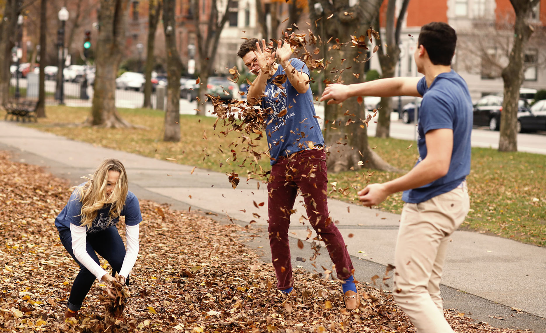 Autumn Leaf Fight